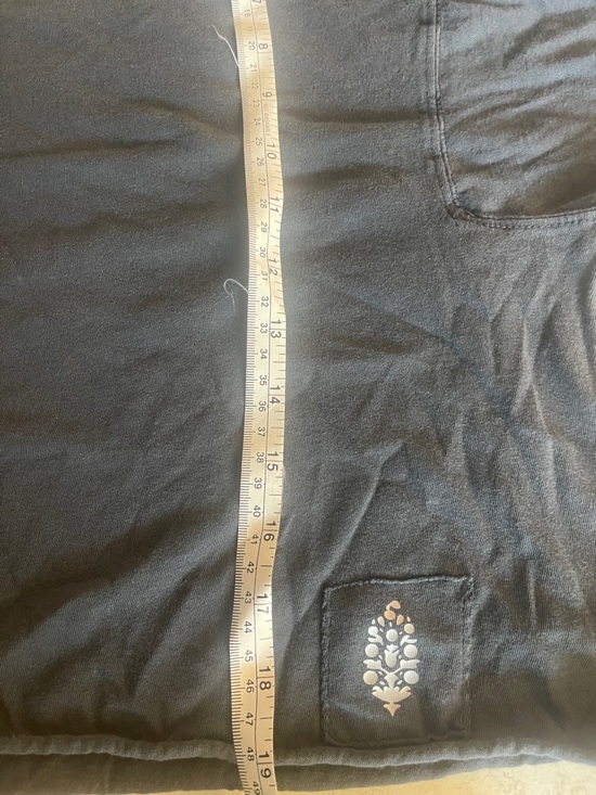 Free people movement Gray Long Sleeve Shirt cropped S - Picture 5 of 7